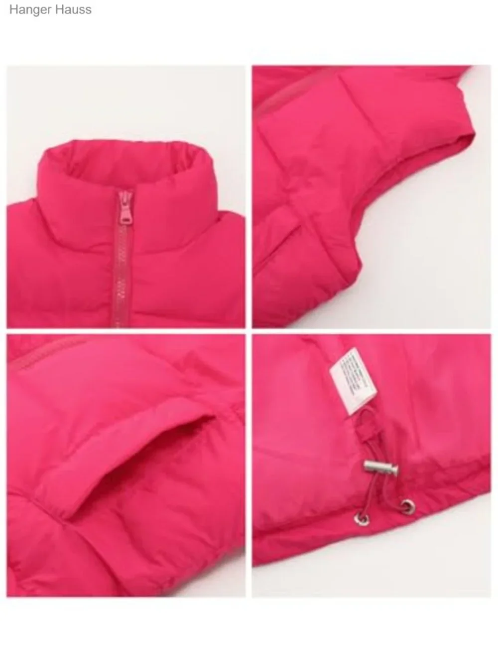 Kids Puffer Vest Sleeveless Quilted Zip Up Winter Outerwear